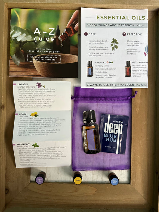 Self-Care Essential Oil Sample Bag